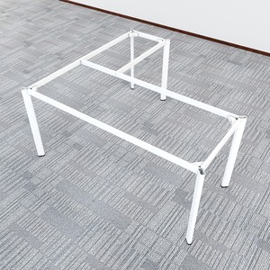 Mesa Ovalada de Diseño Minimalista de 160x150cm, Forma de L, Modelo HCOV019, Fácil Montaje - Product Image 1