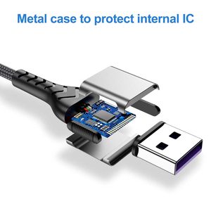 สาย USB C รุ่นอัปเกรด แพ็ค 2 เส้น ยาว 10 ฟุต สายชาร์จเร็ว USB Type C สำหรับโทรศัพท์แอนดรอยด์ แท็บเล็ต แล็ปท็อป สายชาร์จแบบถัก - Product Image 2