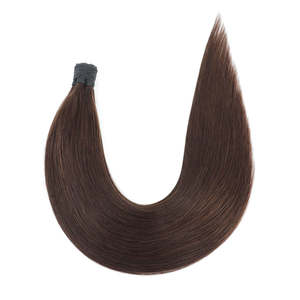 Extensions de cheveux à micro-perles I-Tip, 100% cheveux humains Remy, 8 pouces, grade 9A, brun foncé # 2 - Product Image 1