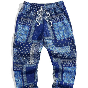 Pantalones de sublimación de ajuste holgado con estampado completo y pantalones de sublimación de tela amigables con la piel - Product Image 2