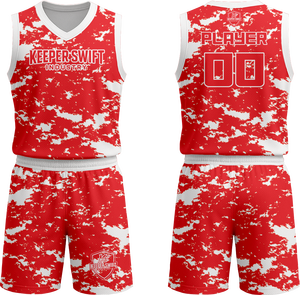 Pakistan Made Basketball Uniform Team Shirt And Sublimation Shorts Customized Color Basketball Uniform - Product Image 4