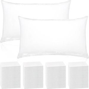 Funda de almohada de PP funda de almohada desechable no tejida/funda de almohada para Hotel, hogar OEM protector de almohada impermeable liso - Product Image 1