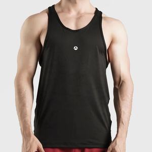 Débardeurs de sport pour hommes de qualité supérieure 100% imprimés par transfert thermique, écologiques, à séchage rapide, avec panneaux en maille Spandex/Polyester, OEM - Product Image 6