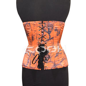 Corsé de Satén 100% Poliéster con Estampado Digital Sublimado de Jungla - Product Image 6