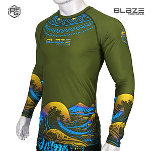 ชุดป้องกันผดผื่นแขนยาวแบบระเหิดสำหรับผู้ชายสวมใส่สบายและป้องกันด้วยตัวเลือกหลากสี - Product Image 3