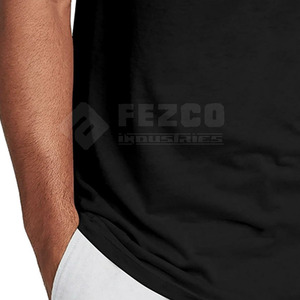 Débardeur de sport personnalisé avec logo, séchage rapide, gilet d'entraînement, vente en gros, débardeur en coton sans manches pour homme, été - Product Image 6