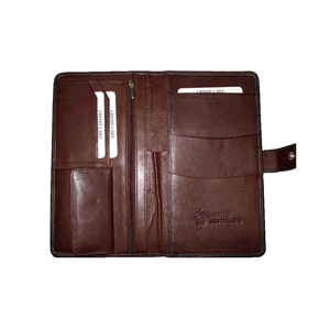 Organizador de Viaje de Cuero para Efectivo, Tarjetas y Otros Documentos Pequeños - Product Image 1