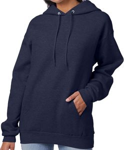 เสื้อสเวตเชิ้ตแบบยูนิเซ็กซ์ ผ้าฝ้ายออร์แกนิคกันยับ สวมใส่สบายสำหรับฤดูหนาว พร้อมฮู้ดถักและโลโก้ปักด้านหน้า รับผลิตแบบ ODM - Product Image 4