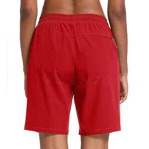 Shorts Deportivos para Mujer, Cintura Alta, Elásticos, Cómodos, de Secado Rápido, Ecológicos, de Alta Calidad, con Cierre de Cordón, en Spandex/Poliéster - Product Image 2