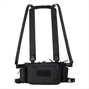 Chaleco táctico de aparejo de pecho de nuevo diseño, resistente al corte, duradero, táctico, negro, ajustado, chalecos tácticos de negocios a bajo precio - Product Image 3