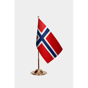 Drapeaux de table norvégiens avec graphismes imprimés numériquement - Product Image 2