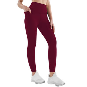 Leggings de fitness pour femmes, vêtements de sport, pantalons de yoga à motif solide, vêtements de yoga pour femmes en gros - Product Image 2
