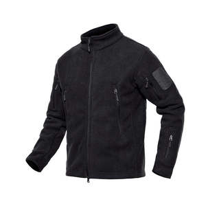 Chaqueta Táctica de Forro Polar Verde Oliva para Hombre, Cortavientos, Transpirable, con Cierre, para Entrenamiento y Uso en Exteriores - Product Image 2