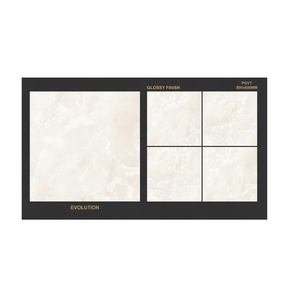 กระเบื้องปูพื้นเซรามิกขัดเงา60X60ประทับใจหินอ่อนกระเบื้องหลอดเลือดดำสีขาวมันวาวสูงเคลือบหินอ่อนราคา800X800มม - Product Image 2