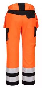 Pantalones de Seguridad Reflectantes de Alta Visibilidad para Hombre, Ropa de Trabajo para Exteriores, con Bolsillos, 100% Algodón, Certificación CE, Logotipo Personalizado, Servicio OEM - Product Image 2