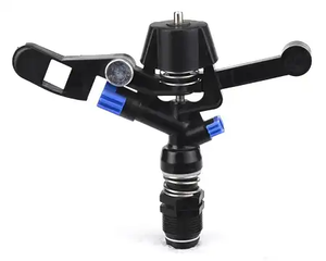 Aspersor de impacto de plástico de 3/4 pulgadas de primera calidad para riego de jardines agrícolas, equipos de ahorro de agua a bajo costo de la India - Product Image 4