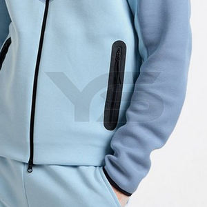 Hot Selling Custom Polyester/Cotton Winter Plus Size Breathable <b>Lightweight</b> Tracksuit for Men Sports <b>Joggers</b> Suits Set - Product Image 2