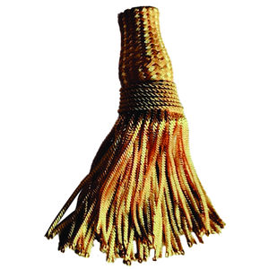 high quality Bullion Woven <b>Tassels</b> for Garment Decoration New -Custom Made With/without String - Product Image 6
