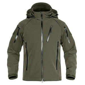 Chaqueta cortavientos de ropa de concha blanda/chaqueta de Jersey de nuevo estilo/chaqueta de concha blanda de poliéster 100% de alta calidad - Product Image 5