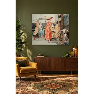 Fida Giuseppe Signorini Divan en présence de la dame, impression sur toile - Product Image 4