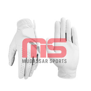 Guante de Golf Premium de Cuero Genuino para Adultos, Piel de Oveja, Color Bronceado, Ajustable para Mano Izquierda, Impermeable, Agarre para Golf, Ropa Deportiva, Venta al por Mayor - Product Image 3