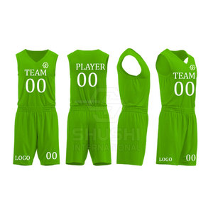 Ensembles d'uniformes de basket-ball personnalisés de haute qualité grande taille nouveau Design sans manches 100% polyester en gros - Product Image 1