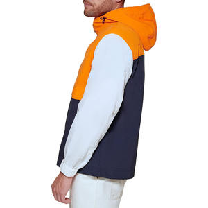 Chaqueta cortavientos ligera resistente al agua de último estilo 2025 precio al por mayor chaqueta cortavientos de lluvia personalizada para hombre - Product Image 3
