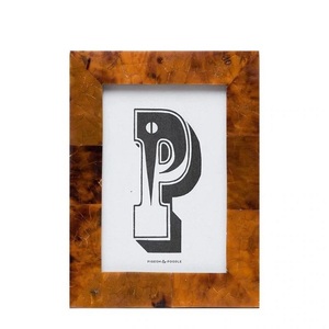 Best Selling Handmade Checked Pattern Resin Inlay Photo <b>Frame</b> Available in White and Black Colors - Product Image 6