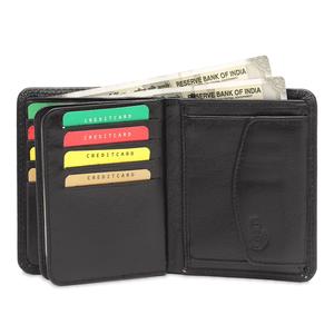 Nuevo diseño logotipo personalizado RFID bloqueo piel de vaca cuero de grano completo regalo billetera Crazy Horse hombre billetera de cuero genuino - Product Image 6