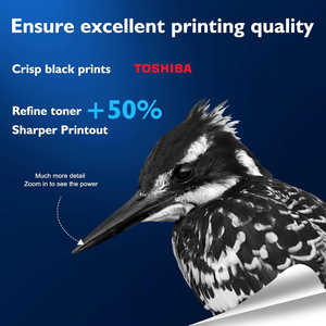 Cartouche de toner compatible Toshiba T2507, poudre noire, fabriquée au Japon - Product Image 2
