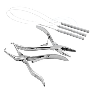 Professional Stainless Steel Hair <b>Extension</b> Plier Tools Kit with Micro <b>Beads</b> Removal Closer Durable & Reusable - Product Image 1