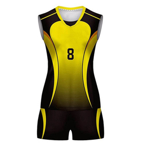 ชุดวอลเลย์บอล ผ้าโพลีเอสเตอร์คุณภาพพรีเมียม เทคโนโลยีป้องกันกลิ่น ชุดยูนิฟอร์มวอลเลย์บอล ออกแบบเองได้ คุณภาพสูง - Product Image 2