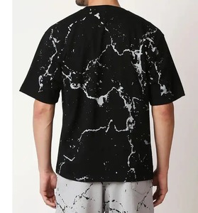 T-shirts en satin lavé à l'acide de haute qualité pour hommes en vrac col rond en coupe régulière Style vintage personnalisé pour adultes en gros - Product Image 2