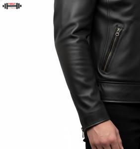 Vestes en cuir tendance, nouvelle collection, vente en gros, fabrication sur mesure, logo personnalisé, cuir de vache véritable ou synthétique de haute qualité - Product Image 4