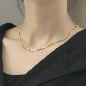 สร้อยคอทองคิวบาพร้อมจี้ทองเหลืองพร้อมจี้สำหรับเครื่องประดับขายส่งจำนวน10ชิ้น - Product Image 4