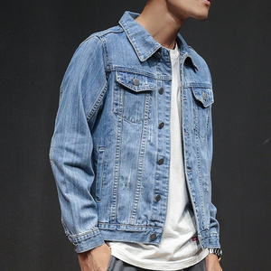 Chaqueta de mezclilla para hombre Invierno High Street Casual Moda Prendas de abrigo Vintage Ripped Wash Diseño Manga larga al por mayor - Product Image 3