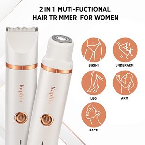 Depiladora Eléctrica IPX7 para Mujer, Dispositivo 2 en 1 para Depilación Facial, Axilas, Piernas, Brazos, Cara, USB, Lavable, Depiladora de Láminas - Product Image 3