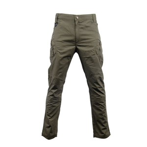 Pantalones tácticos Cargo informales para hombre, color personalizado, poliéster, algodón, cintura media, forro polar transpirable, cierre de cordón ancho - Product Image 1