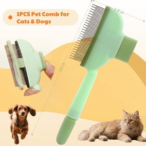 1 Gant de toilettage réutilisable pour animaux de compagnie (chats et chiens) pour l'élimination des poils, 1 Peigne pour chat et chien pour l'élimination des poils d'animaux - Product Image 4