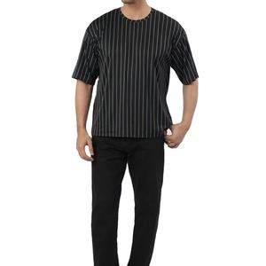 T-shirt ample de haute qualité 2026, personnalisable avec logo par sublimation ou sérigraphie, à épaules tombantes, léger et vierge - Product Image 4