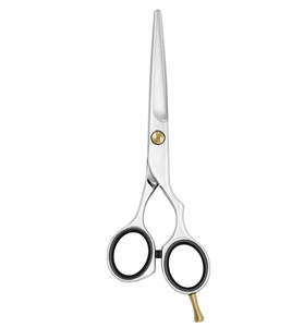 Fancy Scissor Hair Shears 5.5" Razor <b>Edged</b> Durable Hair Cutting <b>Tools</b> Stainless Steel Barber Hair Scissors - Product Image 6
