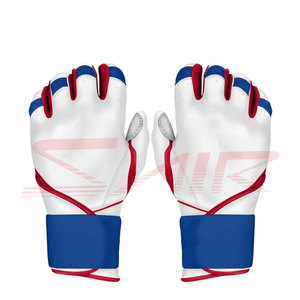 Gants de frappeur de baseball de haute qualité sur mesure en cuir confortable et personnalisé pour les joueurs de champ extérieur vente en gros - Product Image 1