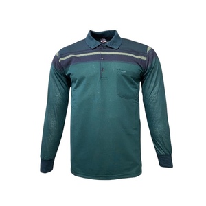 Camiseta de Manga Larga a Rayas para Hombre, Hecha de Tela Suave y Cómoda 30/1, Ropa Casual para Hombre - Product Image 2