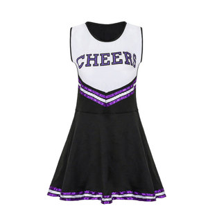 Uniforme Profesional para Equipos de Baile y Animación, Tallas para Bebés y Niños Pequeños, 100% Poliéster, Atuendo Duradero para Animadoras - Product Image 6