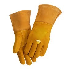 Gants de soudage en cuir Sunland, gants en cuir de chèvre, gants de sécurité en cuir pour le travail, industriels pour la construction - Product Image 5