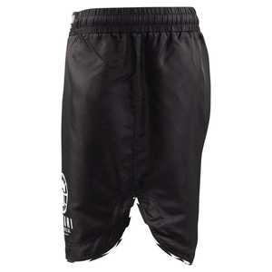 มาใหม่95% โพลีเอสเตอร์5% แปนเด็กซ์ขายส่งที่กำหนดเองสีดำกางเกงขาสั้นยิมของผู้ชายเป็นมิตรกับสิ่งแวดล้อมพิมพ์กางเกงขาสั้นของผู้ชายสีดำ - Product Image 3