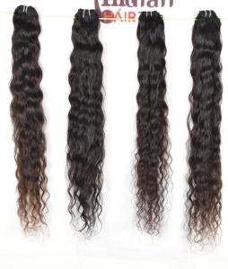 Nouvelles extensions de cheveux humains vietnamiens ondulés, vierges, non traités, double trame, naturels, en vente - Product Image 1