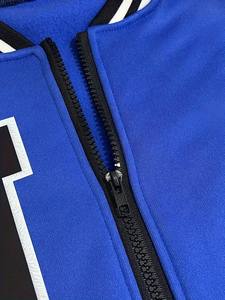 Wholesale Custom Logo Embroidery Baseball <b>Jacket</b> Sports Loose BOXY VARSITY <b>JACKET</b> for <b>Men</b> - Product Image 6