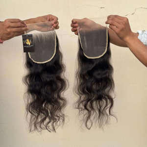 Venta al por mayor de extensiones de cabello ondulado suelto cutícula natural alineada crudo ondulado sin procesar templo indio Paquete de cabello humano - Product Image 3