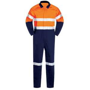 Industrial <b>Reflective</b> Men Uniform Workwear <b>Clothing</b> Highly Visible Flame Retardant and Arc Proof Coverall - Product Image 5